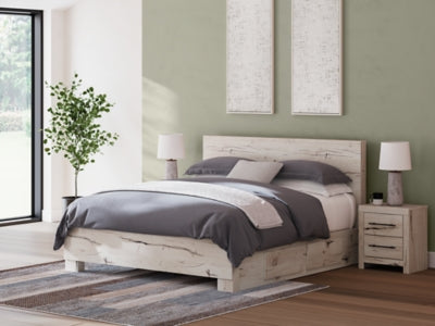 Lawroy King Panel Bed with Storage