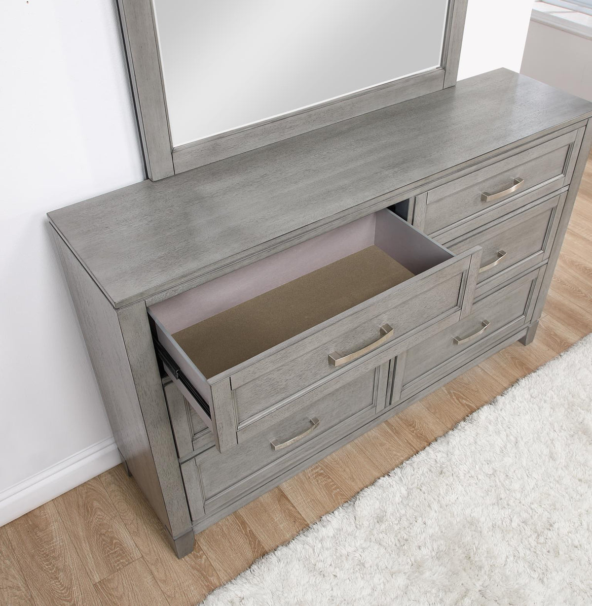 Gray Queen 3-Piece Bedroom Set B237