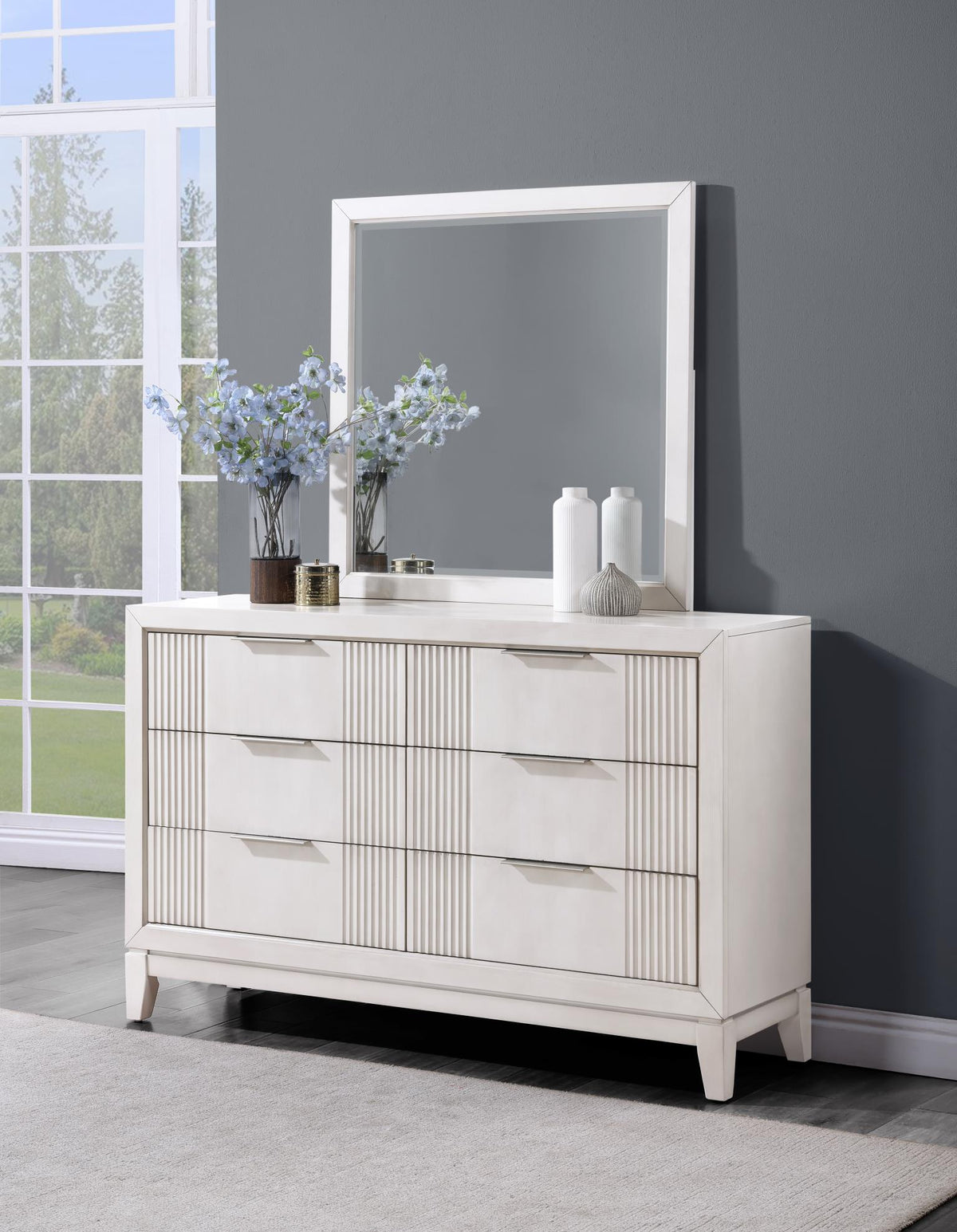 Beige Dresser