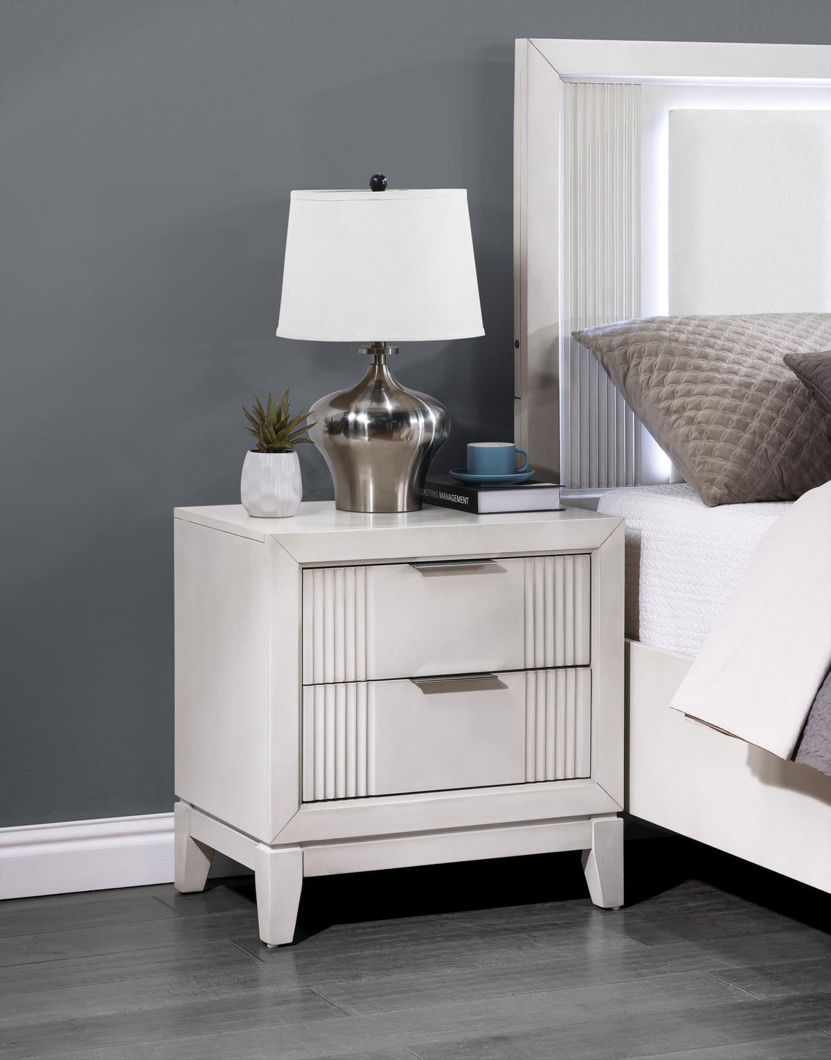 Beige Night Stand