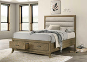 Antique Gray Bed