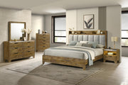 Light Aspen Oak King 3-Piece Bedroom Set
