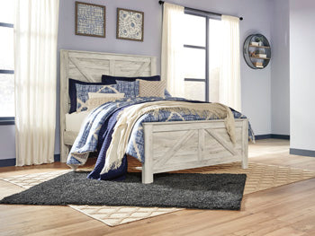 Bellaby Queen Crossbuck Panel Footboard