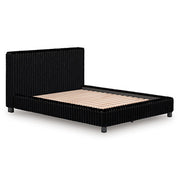 Zuraleus Queen Upholstered Headboard/Footboard/Roll Slats