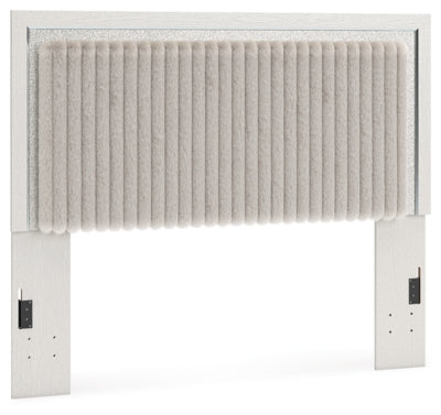 Zuraleus Queen Upholstered Panel Headboard