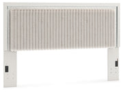 Zuraleus King Upholstered Panel Headboard