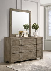 Weathered Oak Mirror