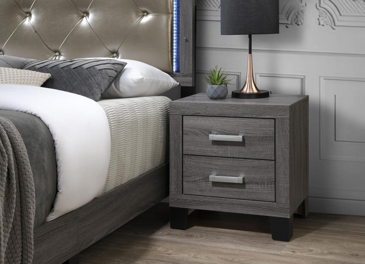 Gray 2-Piece Bedroom Set