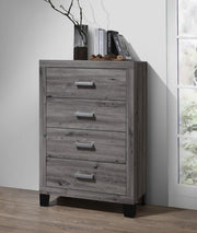 White Wash Chest