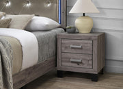 White Wash Nightstand