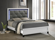 White LED Bed