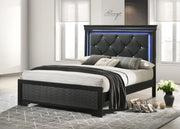 Black LED Bed Frame