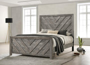 Gray Bed