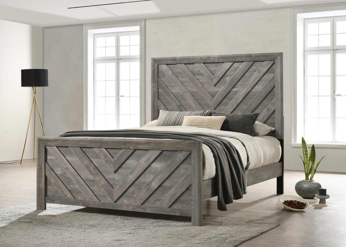 Gray Bed
