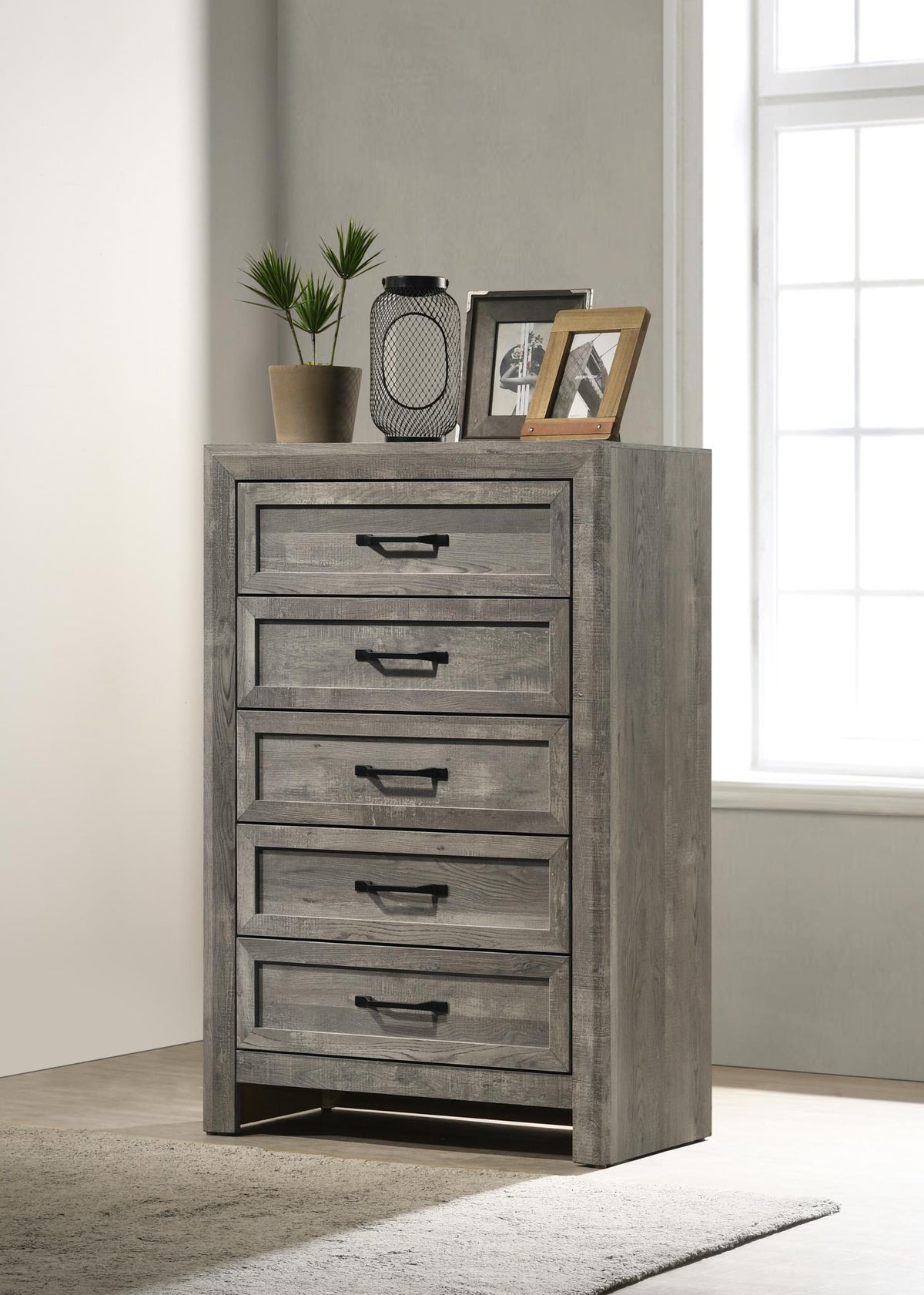 Gray King 3-Piece Bedroom Set B402