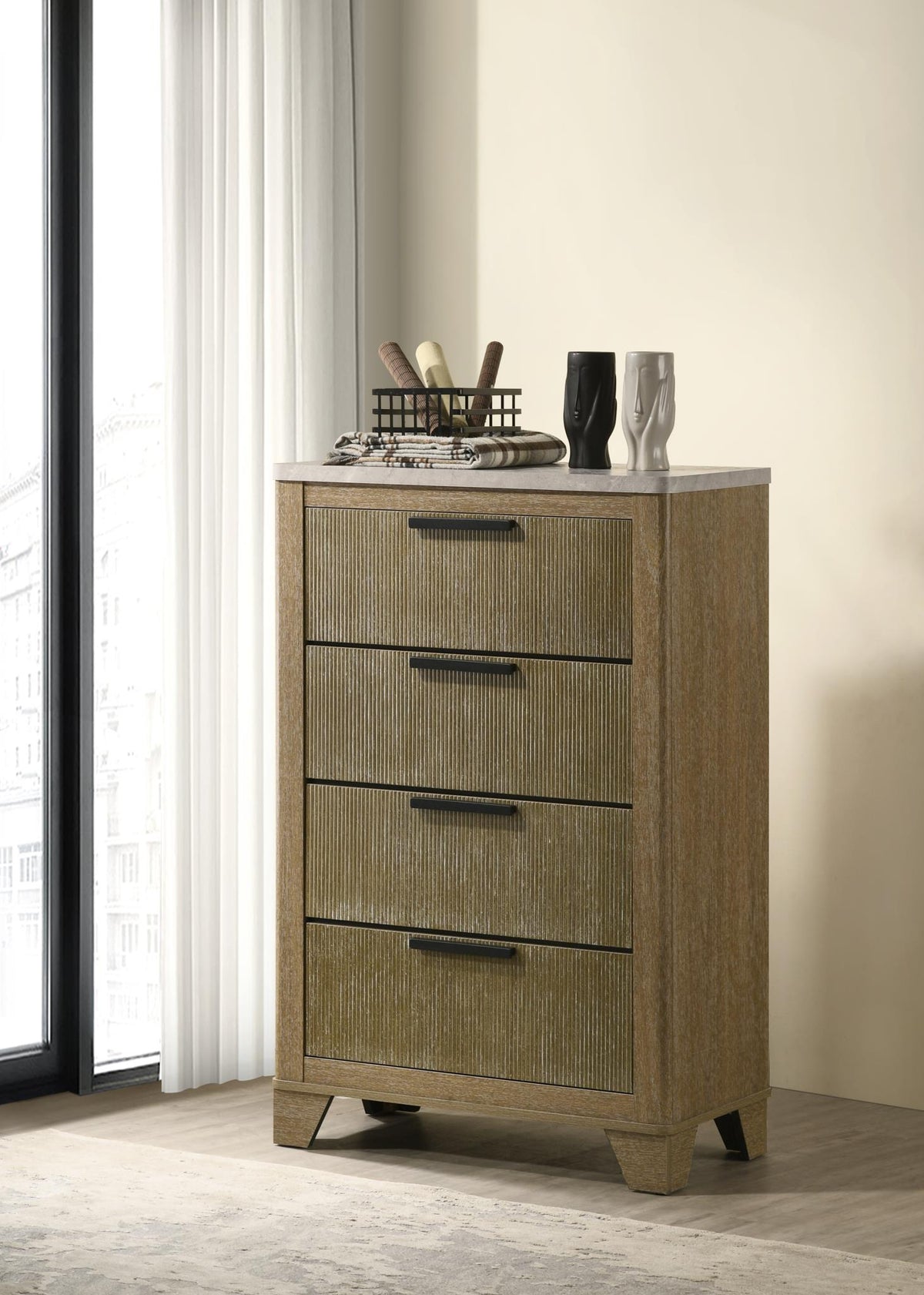 Aspen Oak King 5-Piece Bedroom Set
