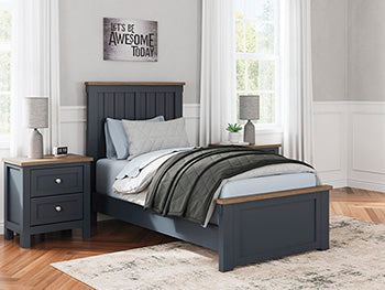 Landocken Twin Panel Footboard with Slats
