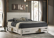 Dusty Gray Oak Bed