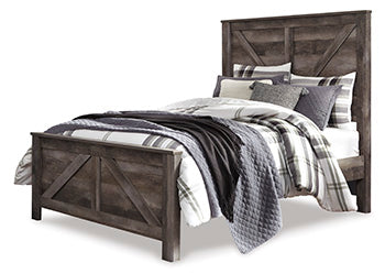 Wynnlow King Crossbuck Panel Headboard