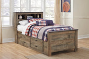 Trinell Under Bed Storage with Side Rail