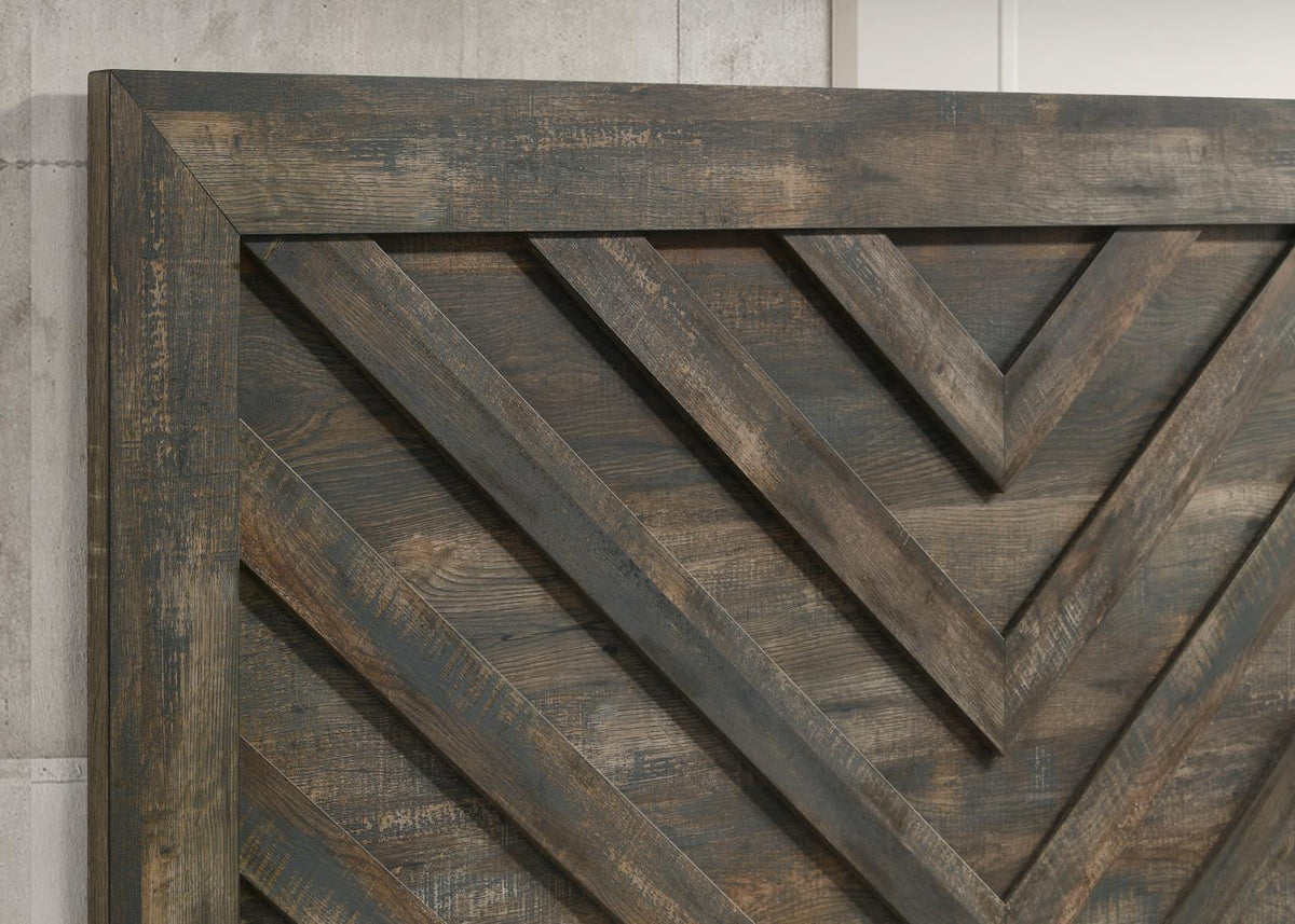 Antique Brown Bed