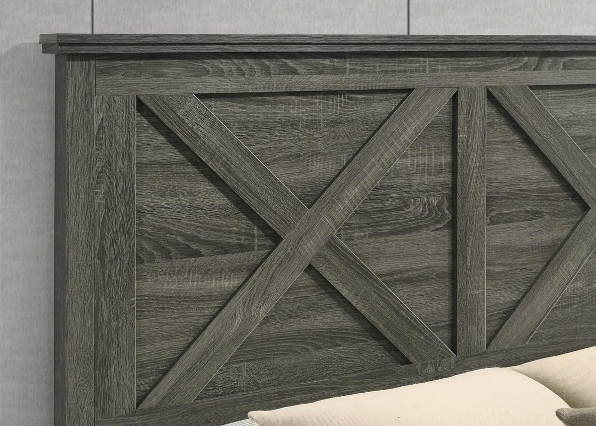 Rustic Gray King 5-Piece Bedroom Set