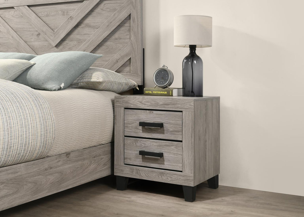Light Gray Queen 5-Piece Bedroom Set