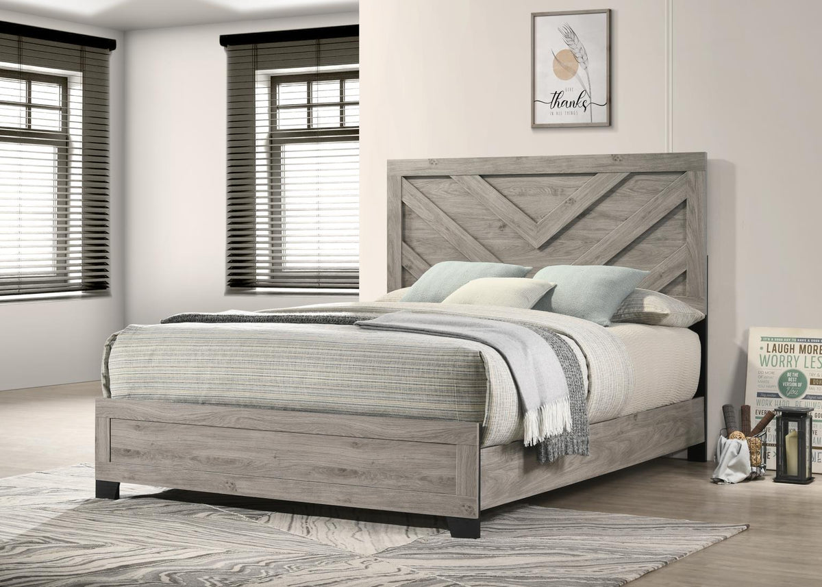 Light Gray Bed