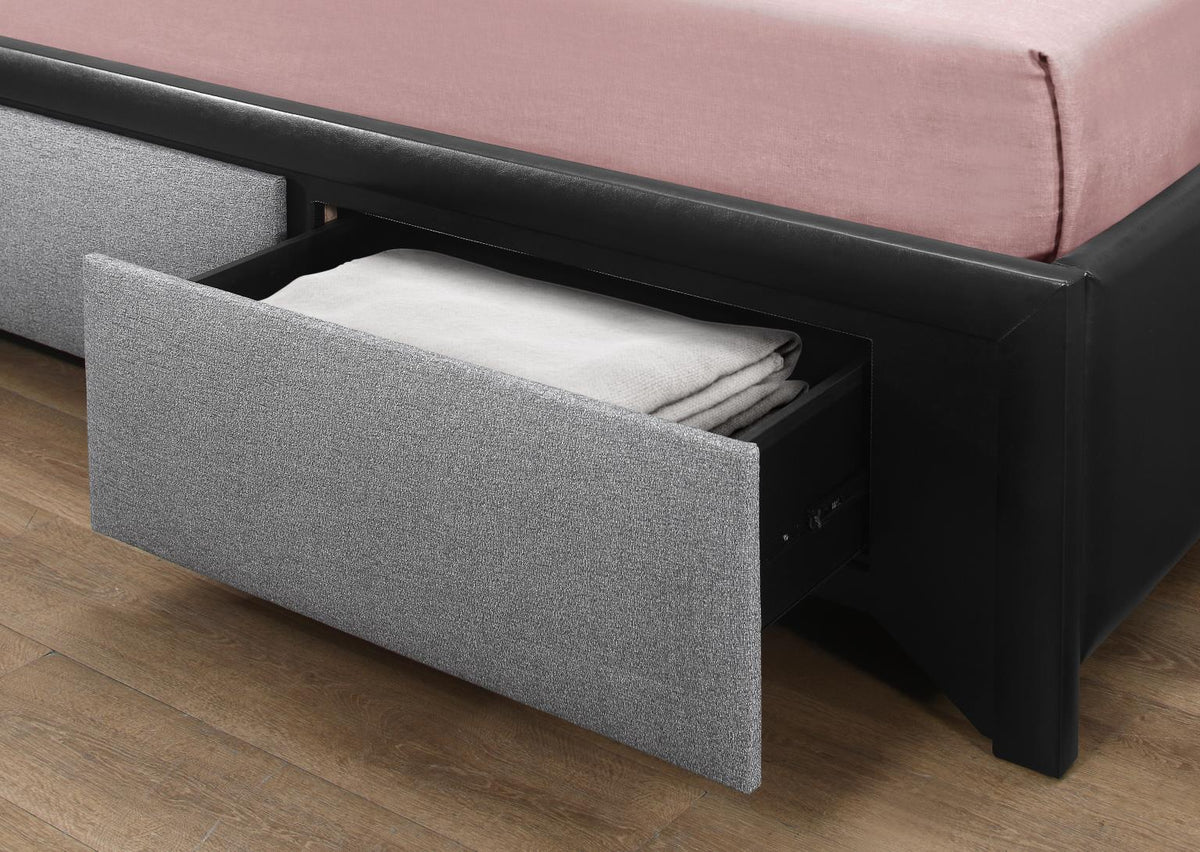 Black Bluetooth Bed