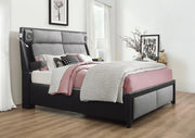 Black Bluetooth Bed