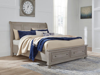 Lettner King/California King Storage Footboard