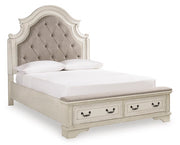 Realyn Queen Panel Rails with Roll Slats