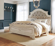 Realyn King/California King Upholstered Panel Headboard