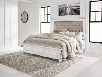 Kanwyn Queen Upholstered Panel Headboard