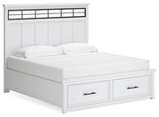 Ashbryn King Panel Storage Bed