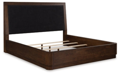 Dilenno King Upholstered Panel Bed