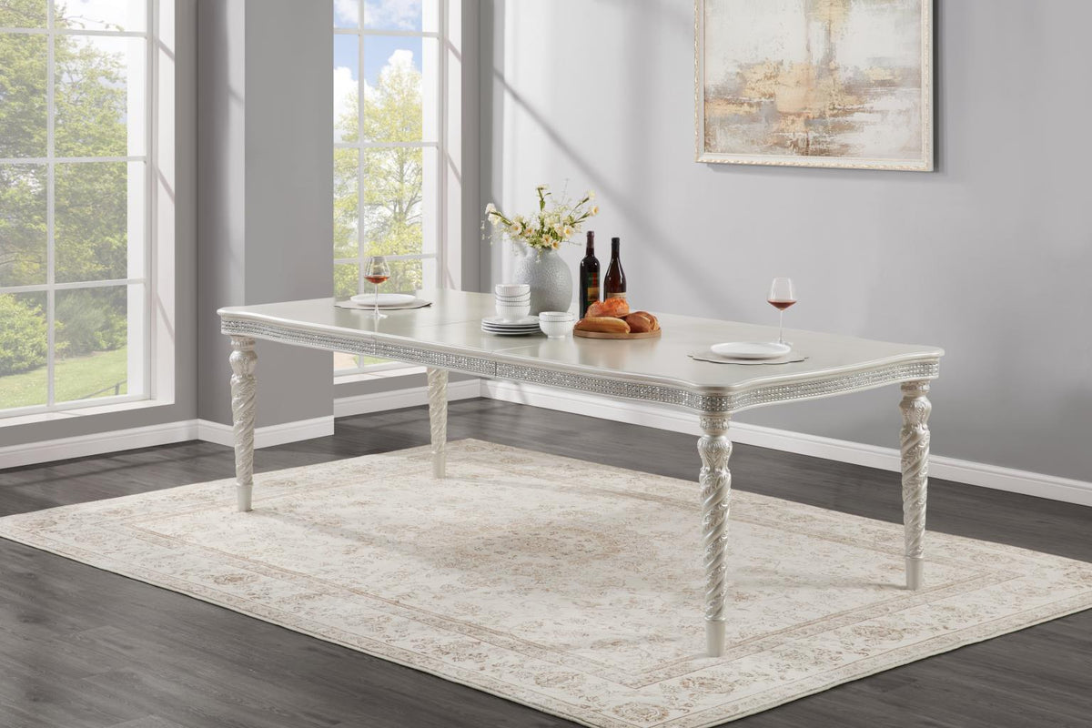 Silver 7-Piece Dining Set
