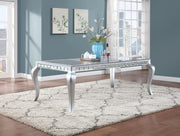 Silver Shimmer Dining Table