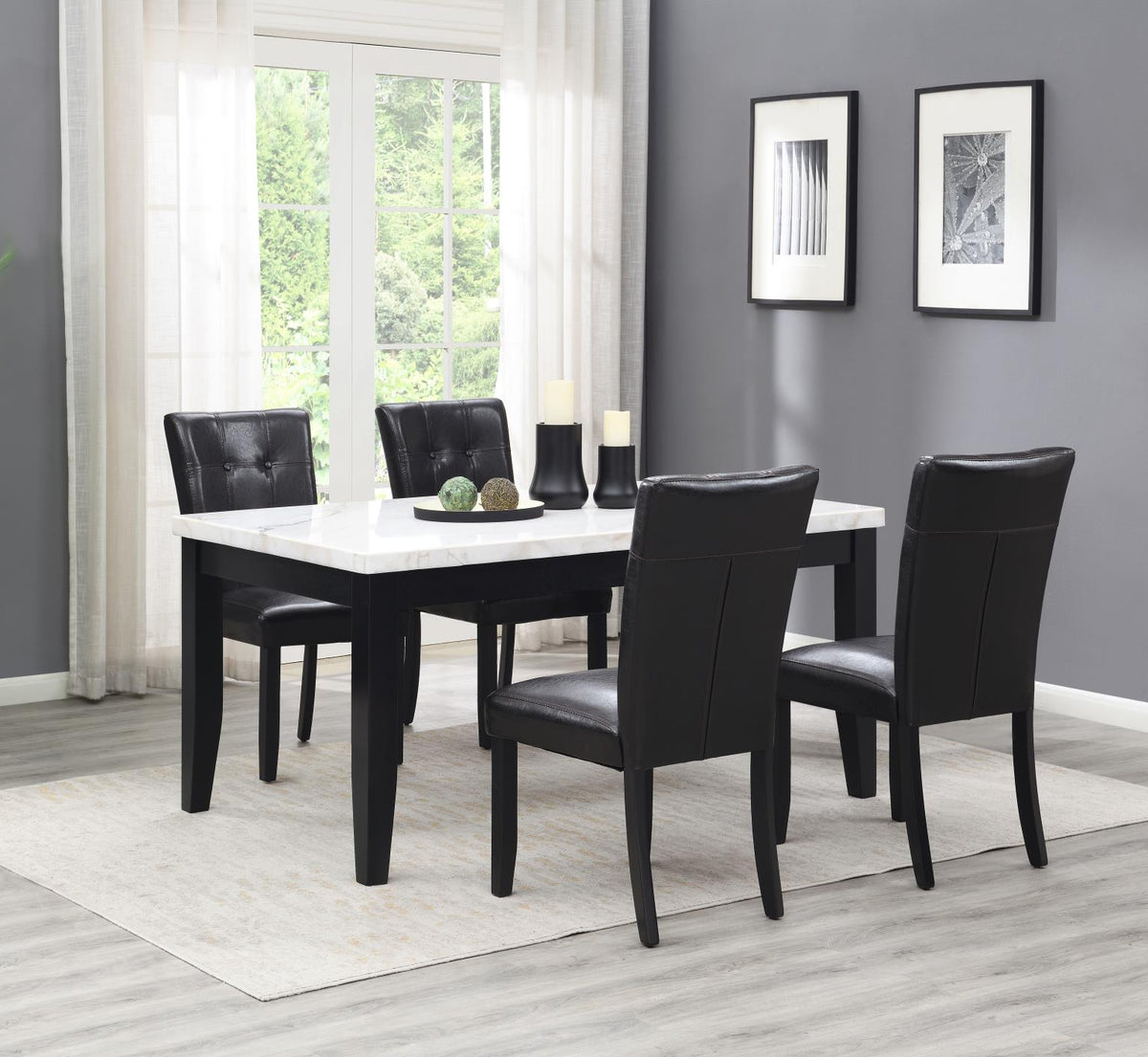 Dining Table & Chairs 5-Piece Dining Set