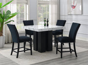 5-Piece Dining Set Black D130