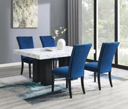 5-Piece Dining Set Blue D131