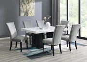7-Piece Dining Set Gray D131