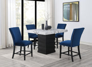 5-Piece Dining Set Blue D138