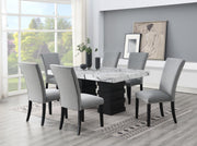 7-Piece Dining Set Gray D139