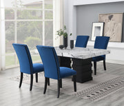 5-Piece Dining Set Blue D139
