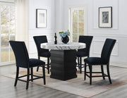 5-Piece Dining Set Black D141