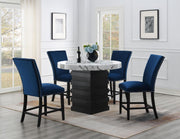 5-Piece Dining Set Blue D141