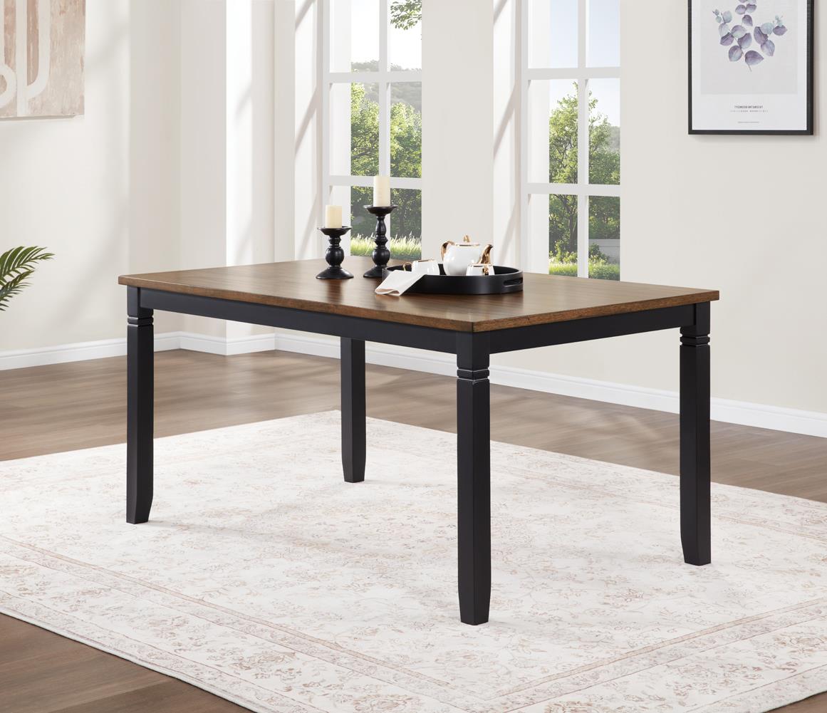 Black 5-Piece Dining Set D198