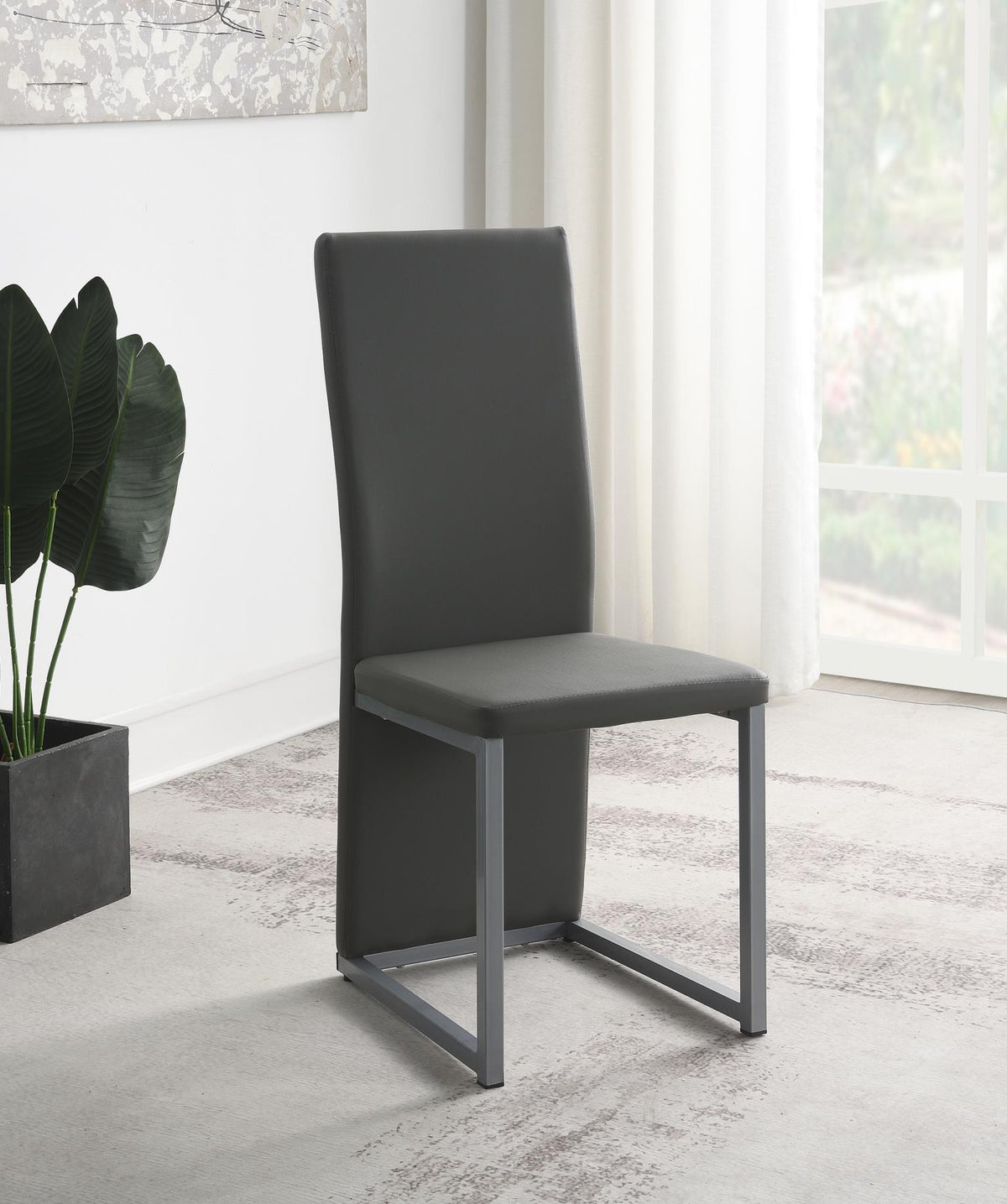 Charcoal Dining Side Chair