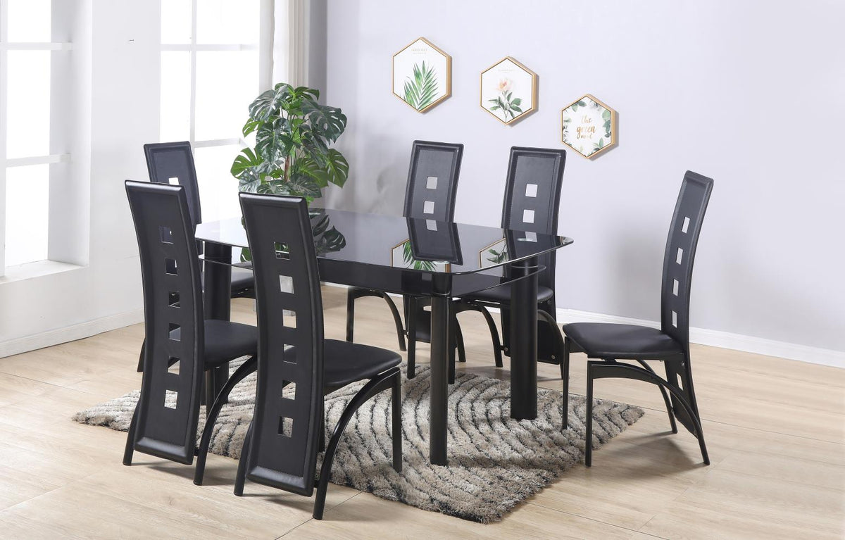 Black Dinette Table